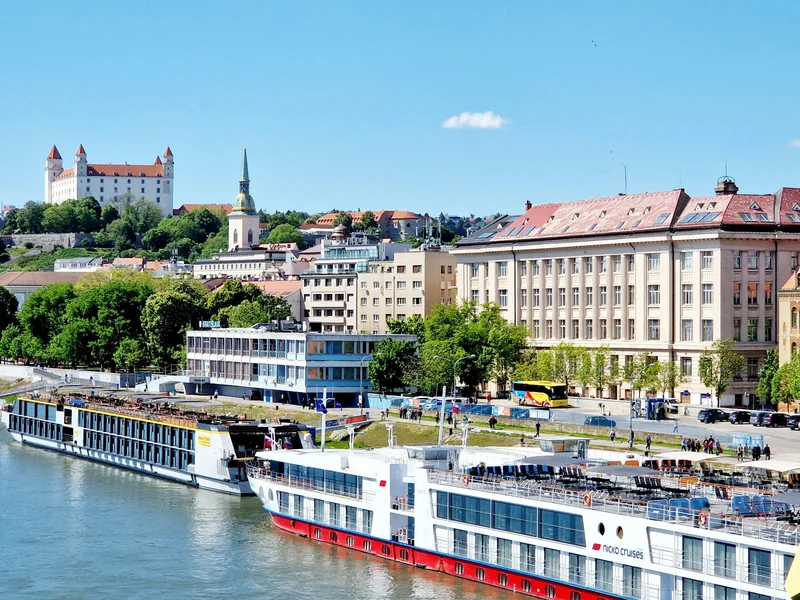 Bratislava from Budapest